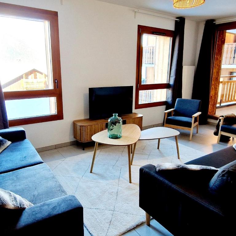Appartement Neuf 5 pièces à 20m des pistes avec garage double - FR-1-755-37 - Apartment - 2