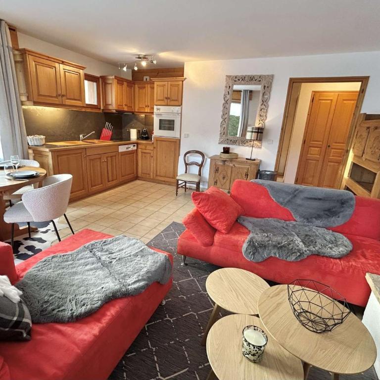 Charmant appartement 3 pièces, jardin, parking et wifi à Demi-Quartier - FR-1-597-187 - Appartement - 2