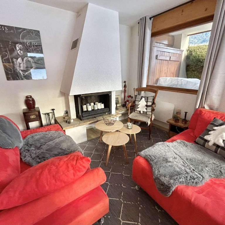 Charmant appartement 3 pièces, jardin, parking et wifi à Demi-Quartier - FR-1-597-187 - Appartement - 4