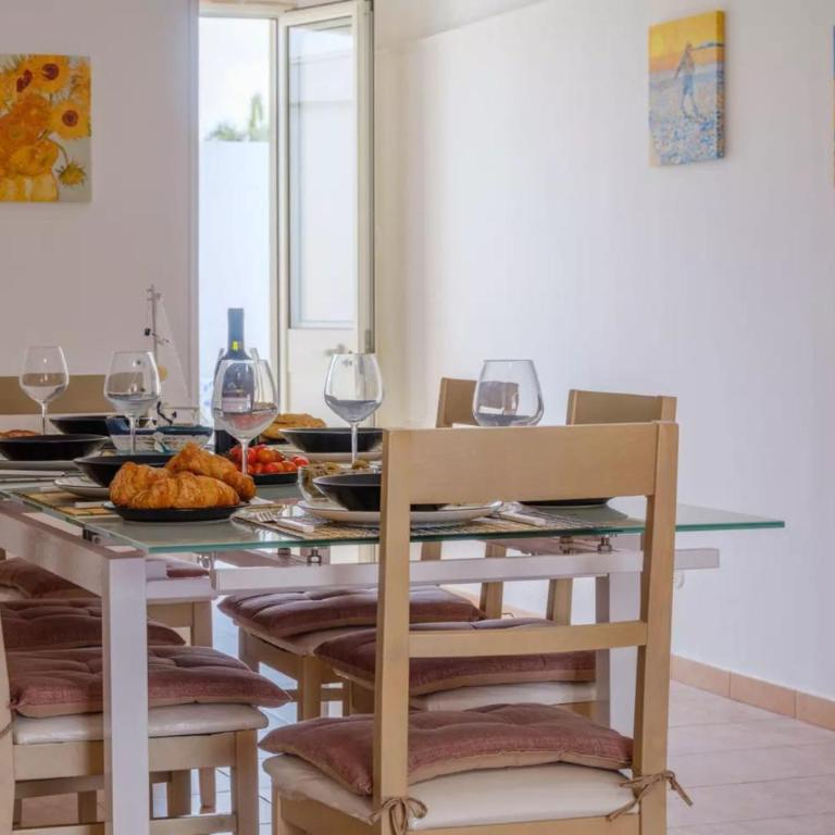 Villa Diamante Torre Lapillo With Air Conditioning, Parking And Wi-Fi - Villa - 18