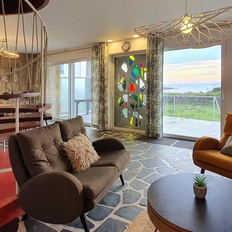 Maison Vue Mer Les Moinillons - Villa with Sea View - 19