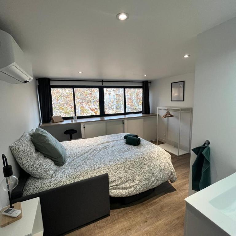 L'Olivier - Joli duplex au cœur du centre ville à 2 pas de la Rotonde Mirabeau et des allées Provençales - Maisonette-Apartment - 10