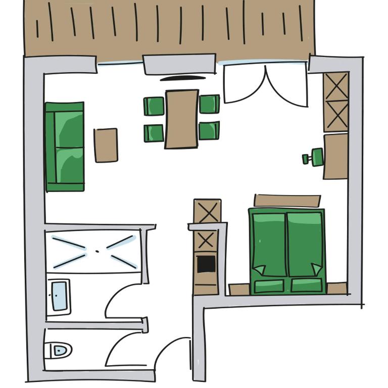Das Glemm Hotel - Joker Card Partner - Junior Suite mit Küchenzeile - 6