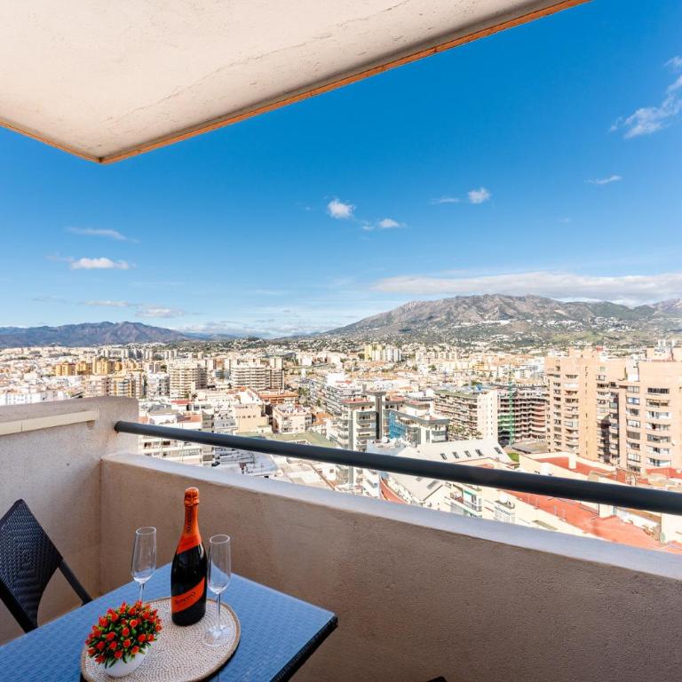 Malagasuite Skyline Fuengirola Apartaments - Apartamento con vistas y balcón - 5