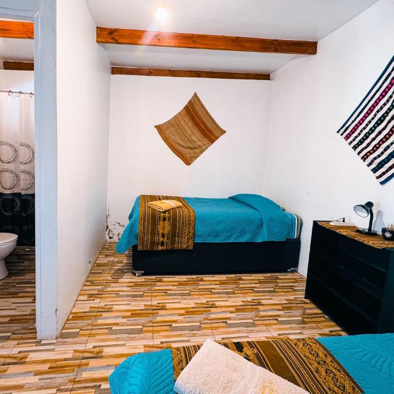 CASA HOSTAL LA PASKANA ATACAMEÑa - Habitación Doble con baño privado - 2 camas - 3