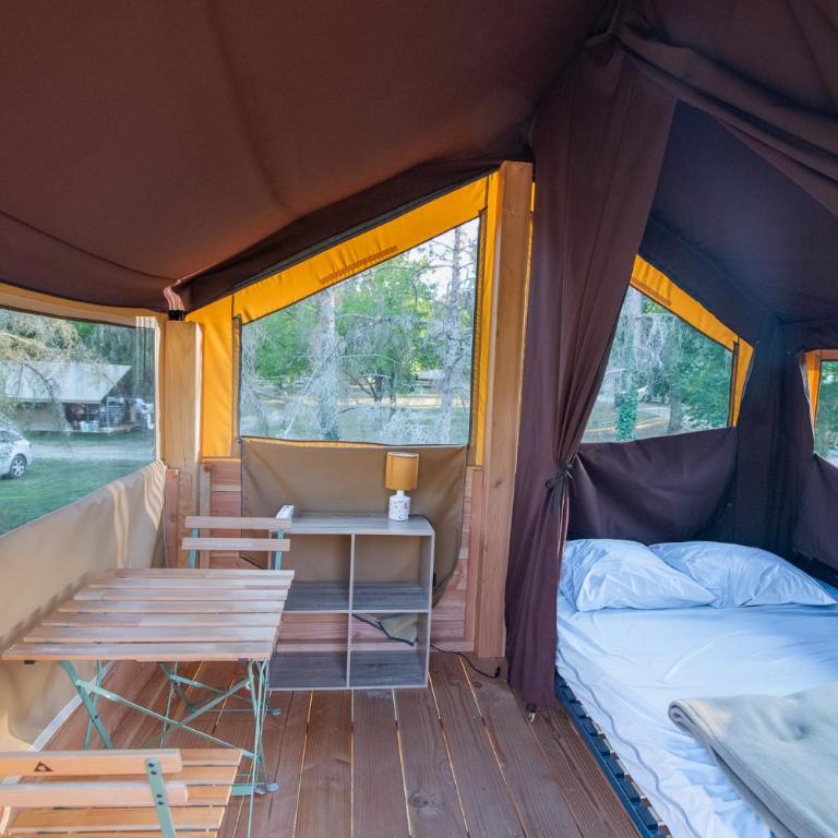 Camping Onlycamp Les Peupliers du Lac - Chambre Lits Jumeaux - 6