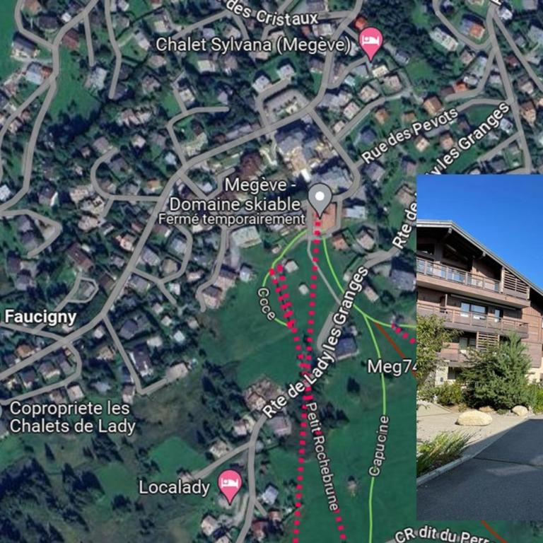 Appartement à Rochebrune avec Piscine, Sauna et Proximité Centre Megève - FR-1-569-29 - Appartement (5 Adultes) - 12