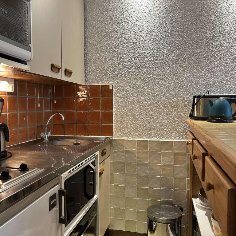 Studio en RdC avec terrasse, jardin et parking, Montgenèvre - FR-1-330D-58 - Appartement (4 Adultes) - 6