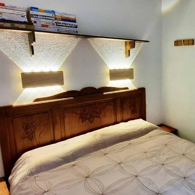 Charmant T3 avec terrasse, près des pistes, pour 6 personnes à La Plagne - Two-Bedroom Apartment - 12