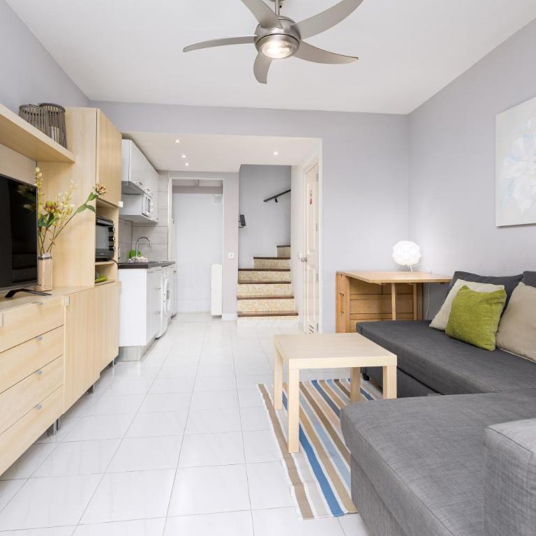 Home2Book Charming Duplex, Terrace & Pool, Caleta - One-Bedroom Apartment - 8