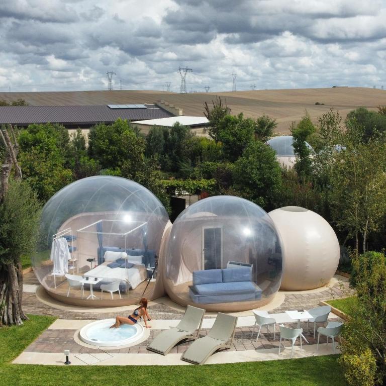 Tenuta Danesi - Camere - Appartamenti - Bubble Room - Suite Queen con Vasca Idromassaggio - 7