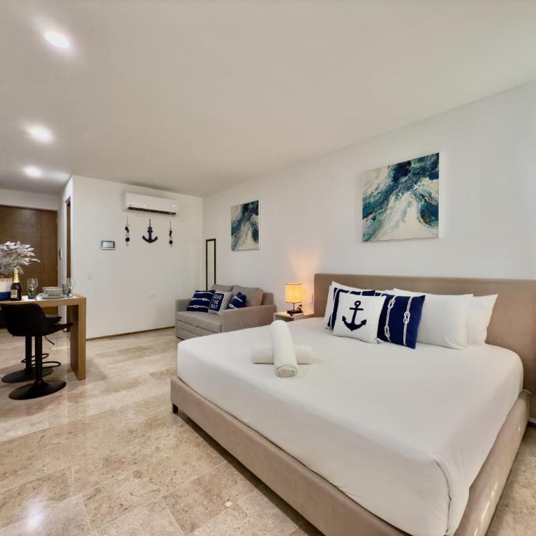 Sea Tower by Casago - Estudio Deluxe con cama grande - 14
