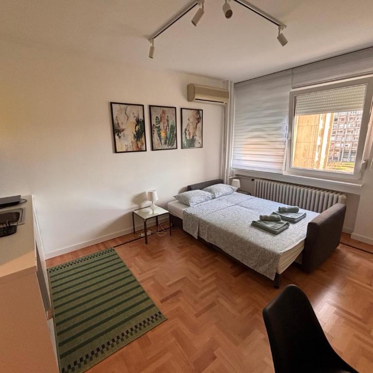 Sava Center Belgrade - Apartman sa 1 Spavaćom Sobom - 4