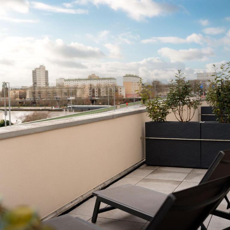 Grand Hôtel De La Seine - Chambre Double avec Terrasse - 1