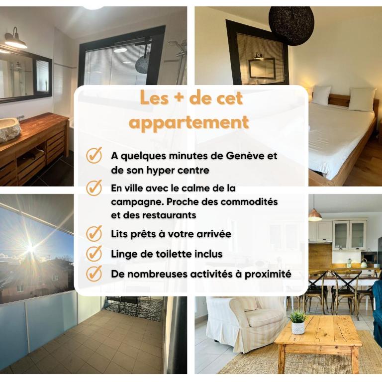 Sweet & Charm for this cozy appt in Saint-Julien - Appartement 2 Chambres - 1