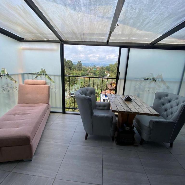 Hotel Volcán Campestre Guatapé - Deluxe Double Room with Balcony - 4