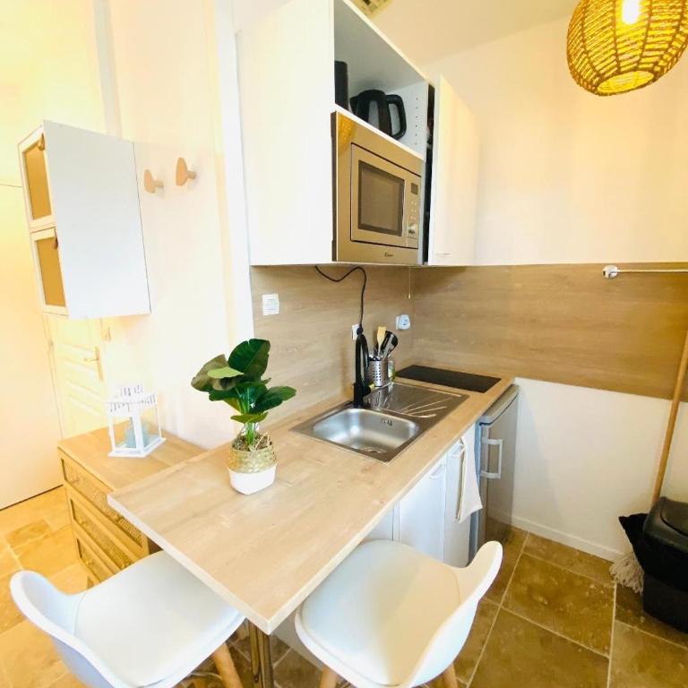 Bienvenue à Santorin - Caen centre - Appartamento con 1 Camera da Letto - 5