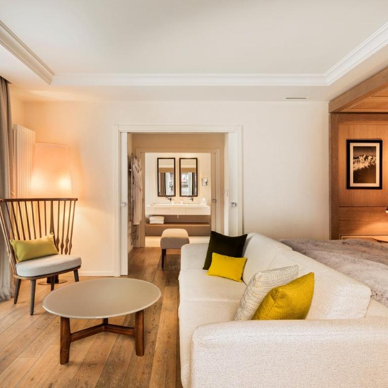 Hôtel Mont-Blanc Chamonix - Suite Junior avec Vue sur le Mont Blanc - 5