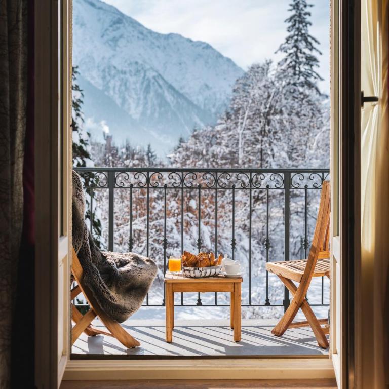 Hôtel Mont-Blanc Chamonix - Suite Junior avec Vue sur le Mont Blanc - 1