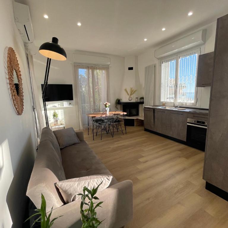 Sanremo vacanze zen vue mer 5 mn plage, 3 mn tennis club,Wifi - Appartamento con 1 Camera da Letto - 6
