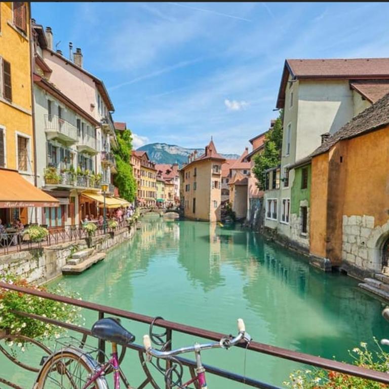 Appartement T3 classé trois étoiles au calme de plain-pied au centre Doussard avec vue sur montagne, lac Annecy à proximité - Two-Bedroom Apartment with Terrace - 32