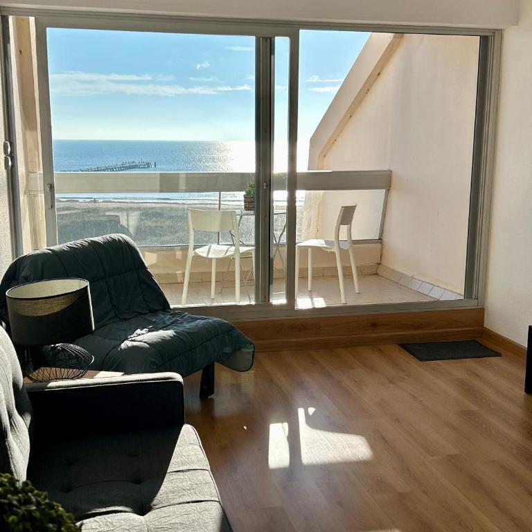 Studio confortable avec vue mer, animaux acceptés - FR-1-652-48 - Estudio - 12