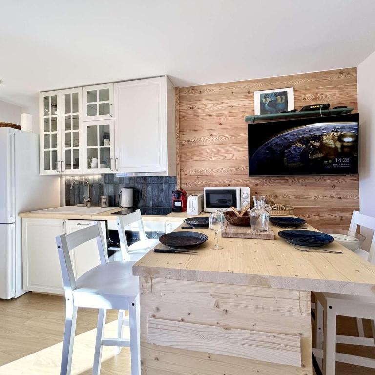 Studio rénové pour 4 pers avec balcon et parking à Briançon - FR-1-330C-149 - Appartement - 6