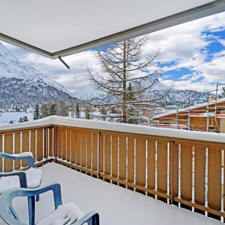 Abitaziun Pra d'Sura 133 - Maloja - Apartment mit Blick auf die Berge - 14