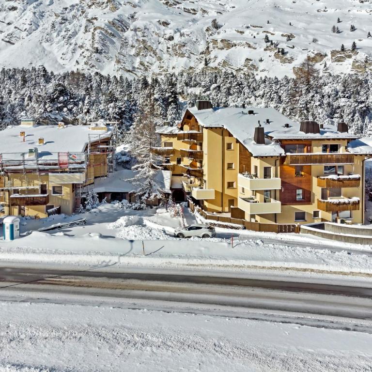 Abitaziun Pra d'Sura 133 - Maloja - Apartment mit Blick auf die Berge - 17