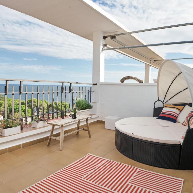 Beachfront Studio, Sea Views, Rooftop Terrace, Playa de Aro - Apartamento Estudio con vistas al mar - 32