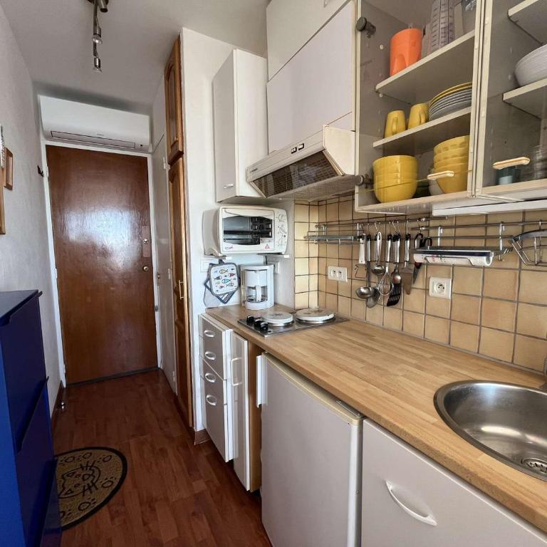 Studio Vue Mer avec Climatisation au Lavandou - FR-1-308-50 - Monolocale - 7