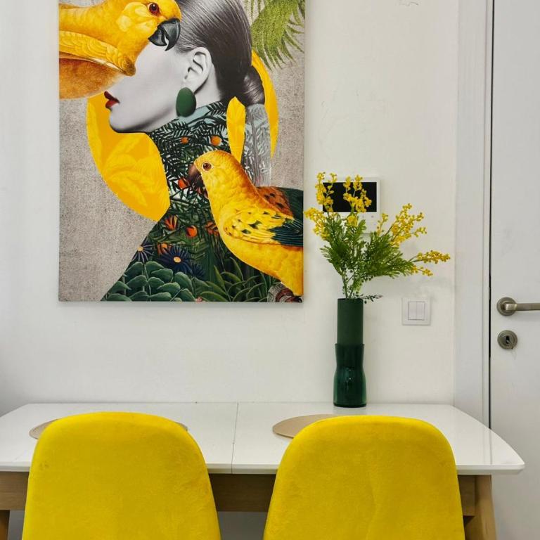 Parrot Chic Apartment - Apartman sa 2 Spavaće Sobe i Terasom - 5