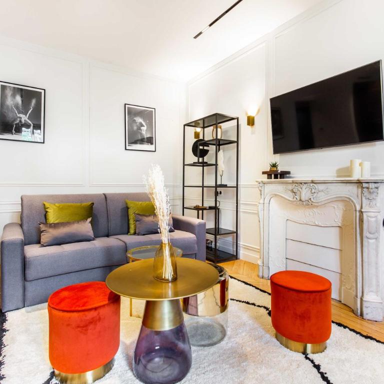 Petite residence 4 APT - Bastille-Gare de Lyon - 6P - Appartement 3 Chambres - 9