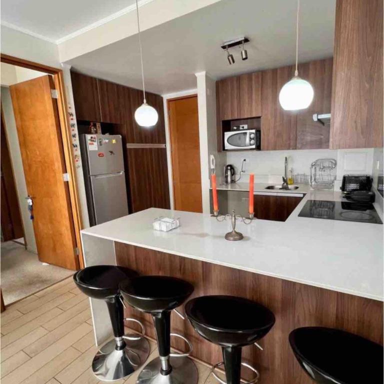 Comfortable depto S&A Las Condes - One-Bedroom Apartment - 3