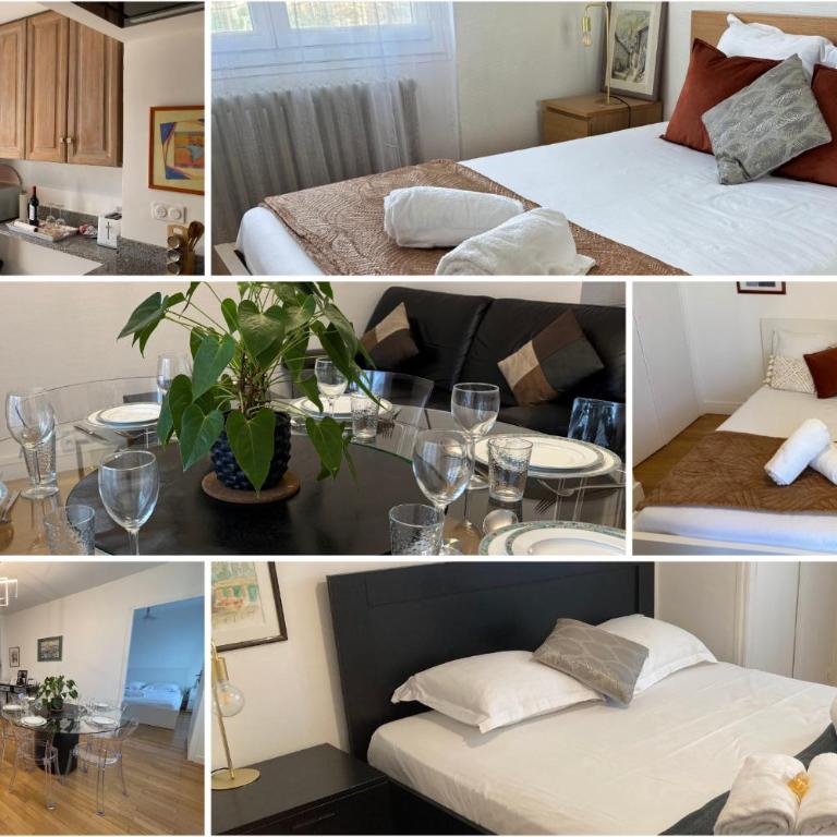 3 chambres , bureau lumineux , parking , proche métro Lyon - Appartement 3 Chambres Supérieur - 2
