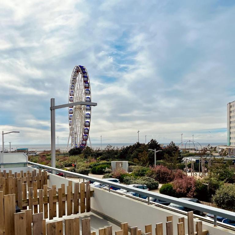 Hôtel Le Littoral - Berck sur Mer - Chambre Double avec Terrasse - Vue sur Mer - 1