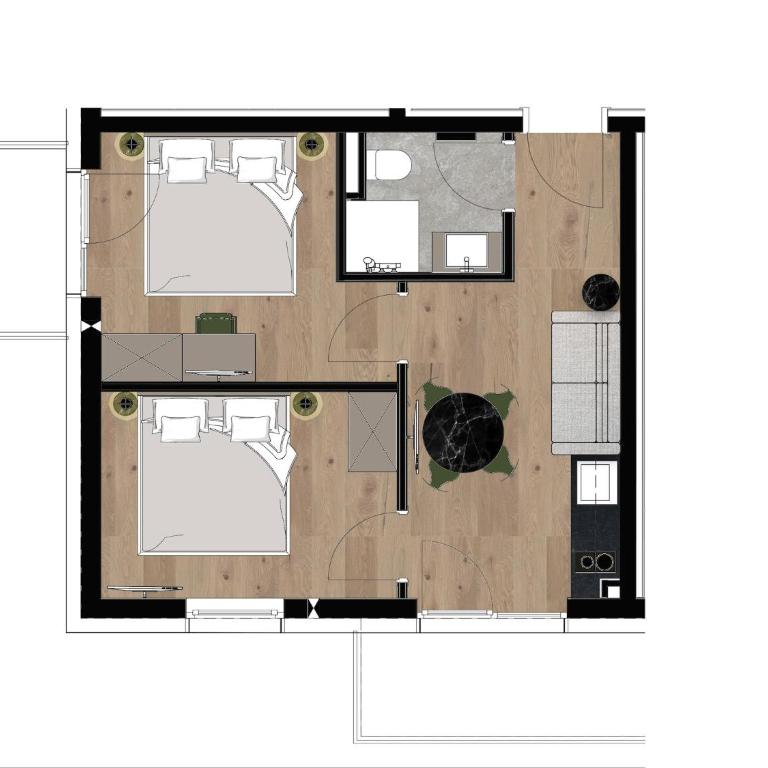 Apartment in Kirchberg near Schaterzlift - Apartment mit 2 Schlafzimmern - 26