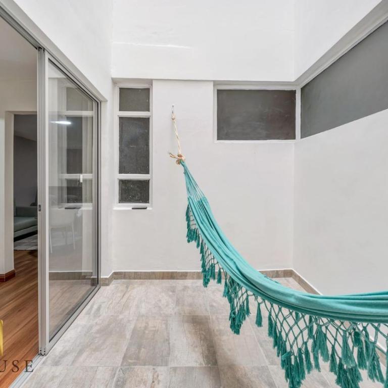 Apartamento de lujo laureles con Aire y hamaca - Apartamento de 1 dormitorio - 10