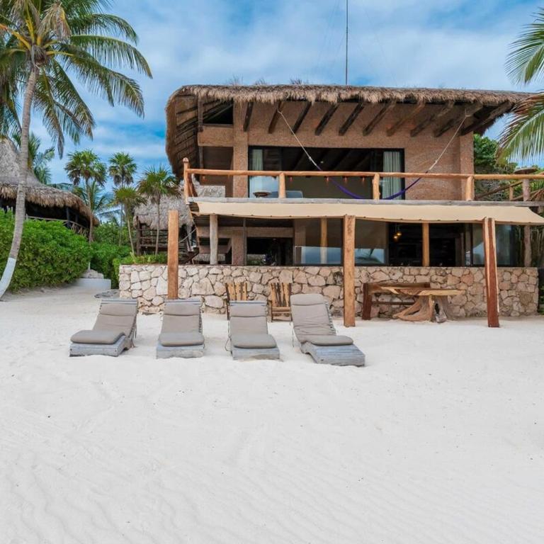 Casa Aakbal Private Beach Fron Sea Best Location - Villa de 3 dormitorios - 56