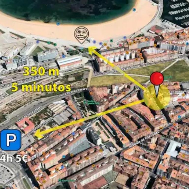 EL TRASGU DE LAVIADA a 300m playa, puerto, acuario - Apartamento de 2 dormitorios - 1