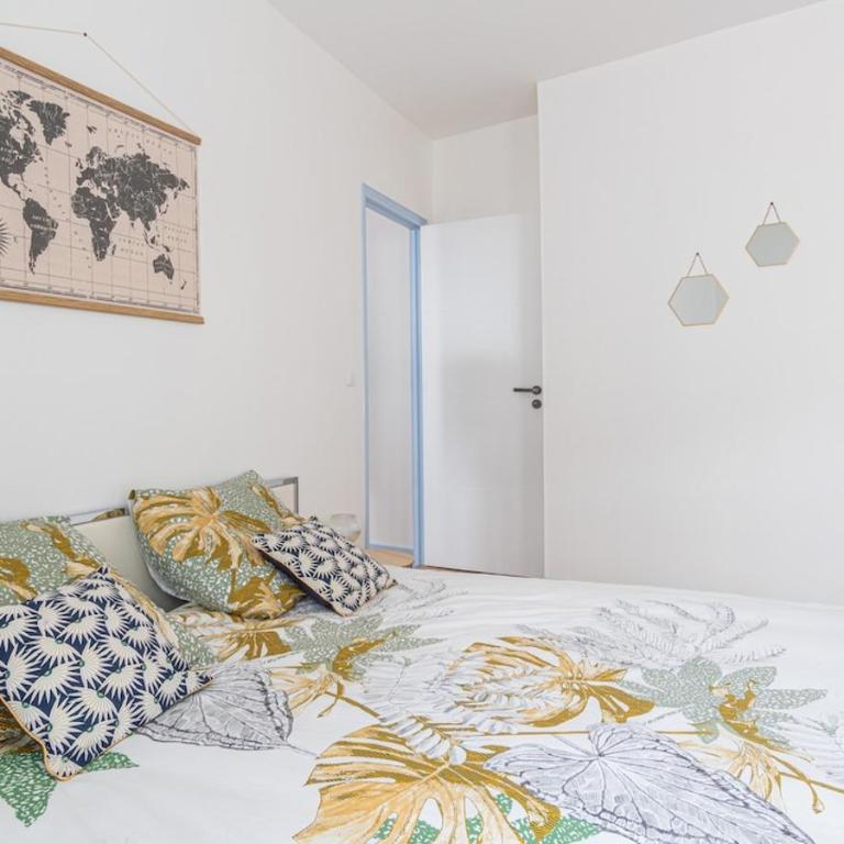 Tous à la Plage Lit King Size - One-Bedroom Apartment - 14