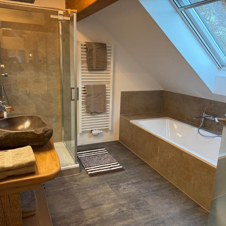Ferienwohnung Unsere Mühle - Studio mit Terrasse - 8