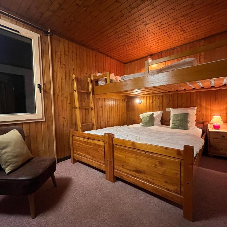 Chalet - Apt 5pax au pied des pistes - parking - skiroom - cheminée - balcons - Appartement 1 Chambre - Non-Fumeurs - 21