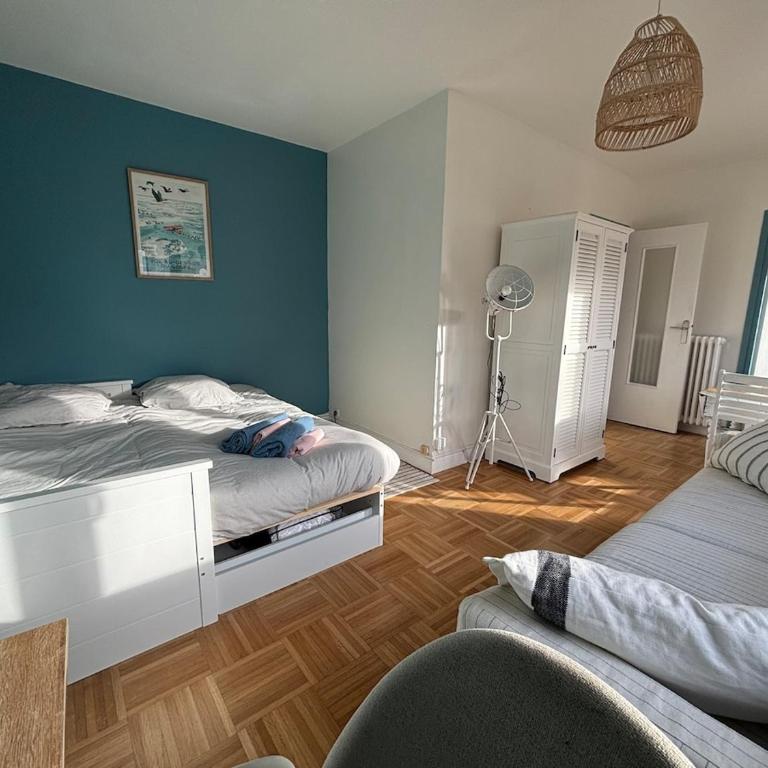 AK -Studio Cosy 5 min from Centre de Vannes - Appartement 2 Chambres - 44