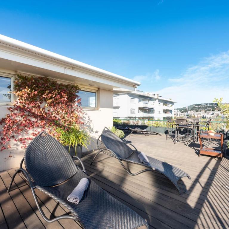 Duplex with Rooftop and Sea View Palm Beach - Appartement - 7