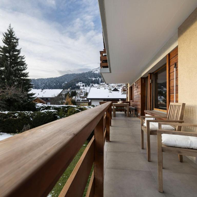 La Ruinette-cosy 2-bed, 2-bath in Verbier centre - Appartement avec Vue sur la Montagne - 24