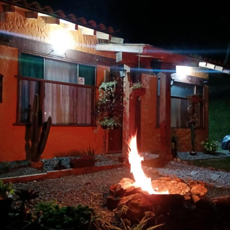 Alojamiento Cabaña El Peñol, cerca Piedra, Guatapé - Casa de 2 dormitorios - 29