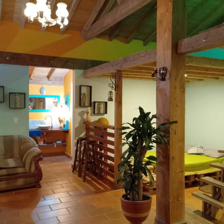 Alojamiento Cabaña El Peñol, cerca Piedra, Guatapé - Casa de 2 dormitorios - 24