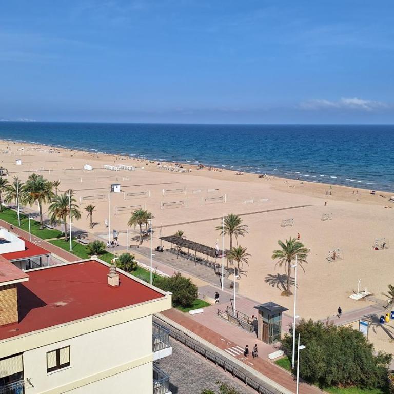 GANDIA Primera Linea CARACOLA Beach View, solo familias - Apartment mit 2 Schlafzimmern, Terrasse und Meerblick - 1