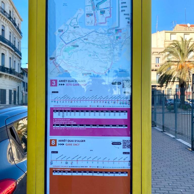 Escale paisible à Sète, belle terrasse vue sur mer - Apartamento de 1 dormitorio - 24